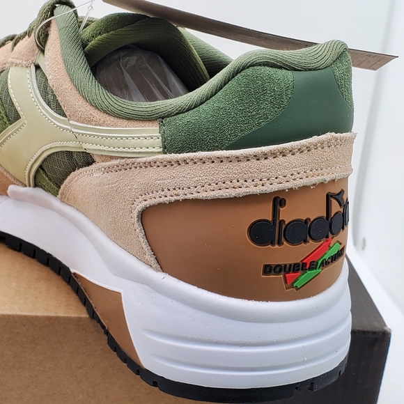 Diadora Calliste Green Olive Sneaker Shoes Sz 9 Mens New - Picture 7 of 10